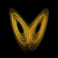 Plot of Lorenz 63 attractor